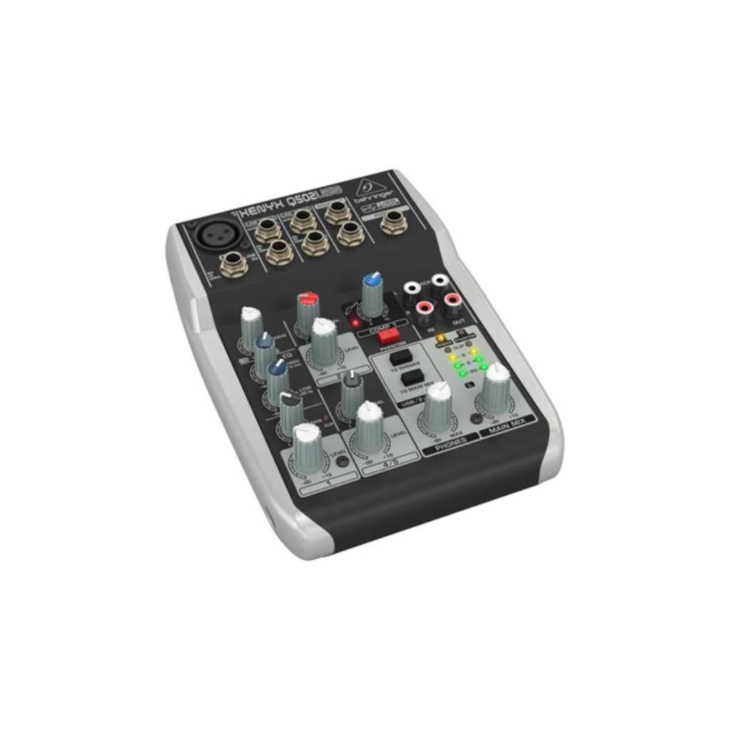 Behringer XENYX Q502USB 5-Channel USB Mixer