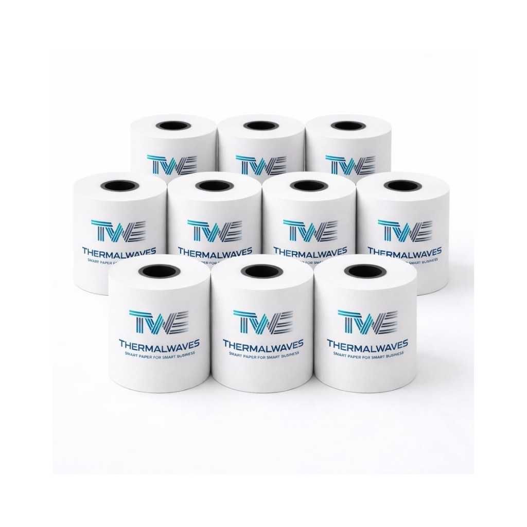 2 Inch (57mm) Thermal Paper Roll for Billing POS Machine – 15 Meter Pack of 15 (BPA-Free)