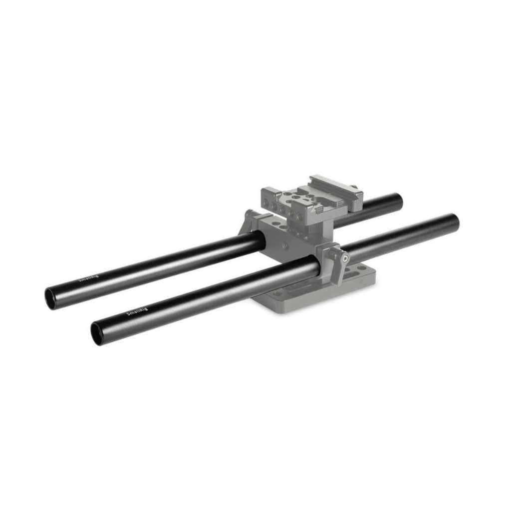 SmallRig 1053 15mm Black Aluminum Alloy Rod (2pcs)