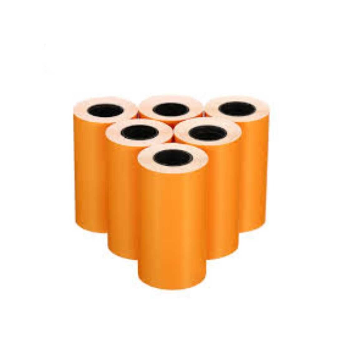 Thermal Paper Roll 110 mm x 90 m – 4 Inch Orange
