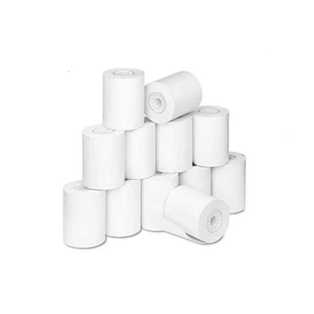Swaggers 3 Inch 79mm 50 Meter Thermal Paper Rolls (Pack of 10)