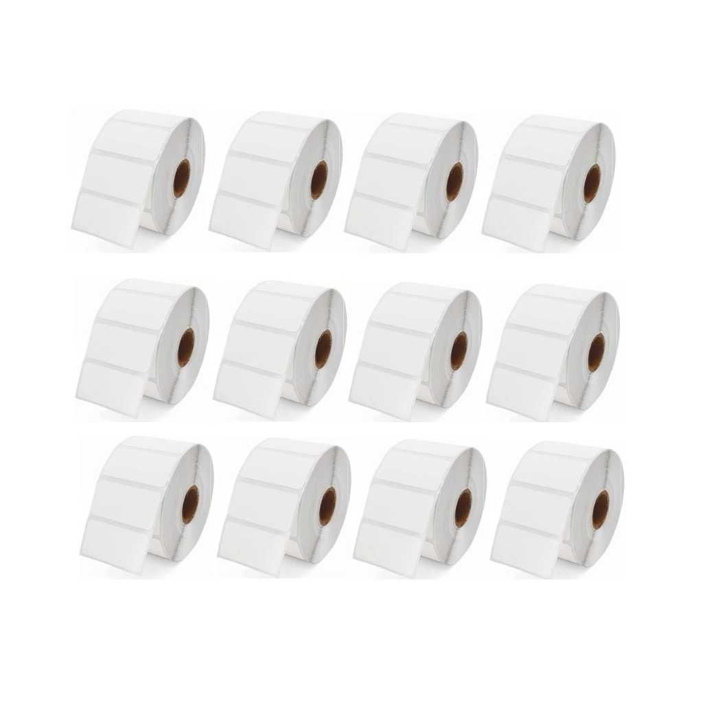 True-Ally 50x30 Direct Thermal Sticker (0.5 inch Core) Barcode MRP Label – 500 Labels Roll