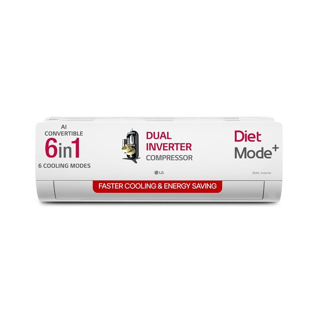 LG 1.5 Ton 5 Star DUAL Inverter Split AC