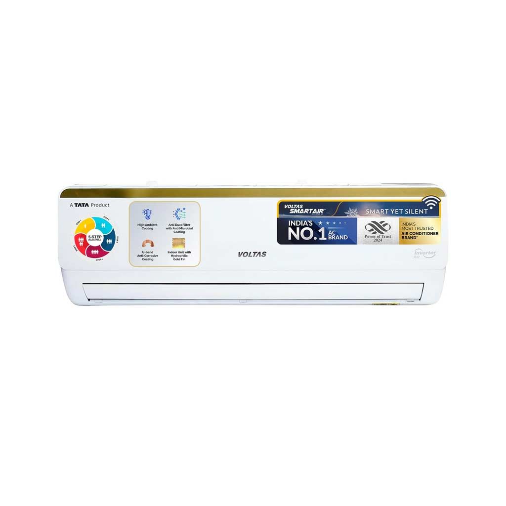 Voltas 183V Vertis Smart Elite Gold 1.5 Ton 3 Star Inverter Split AC