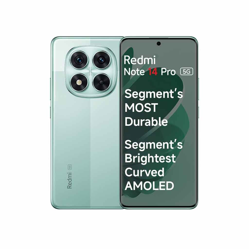 Redmi Note 14 Pro 5G (Ivy Green, 8GB RAM, 128GB Storage)
