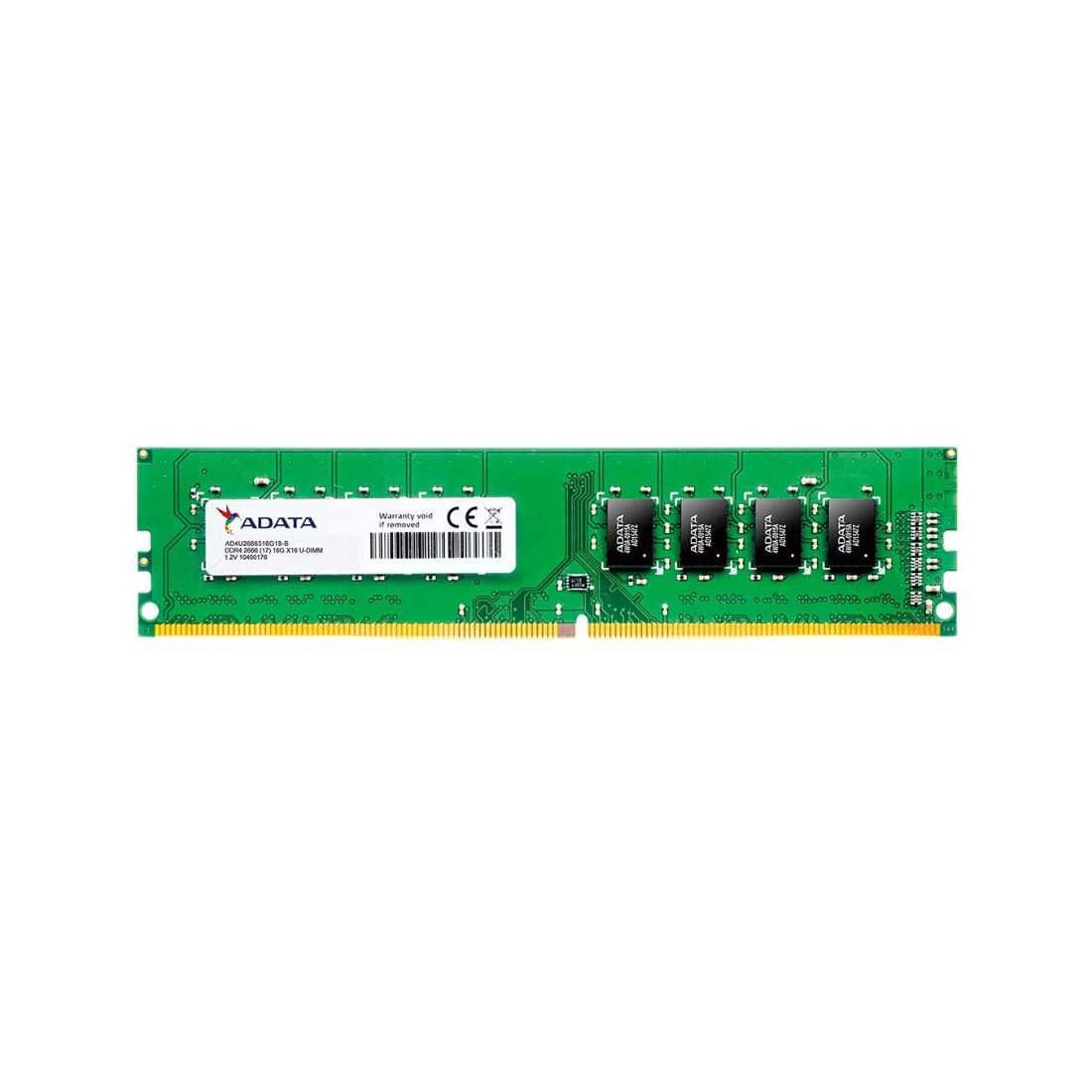 ADATA Premier 16GB DDR4 2666MHz 288-Pin Unbuffered-DIMM Desktop RAM AD4U2666316G19-R