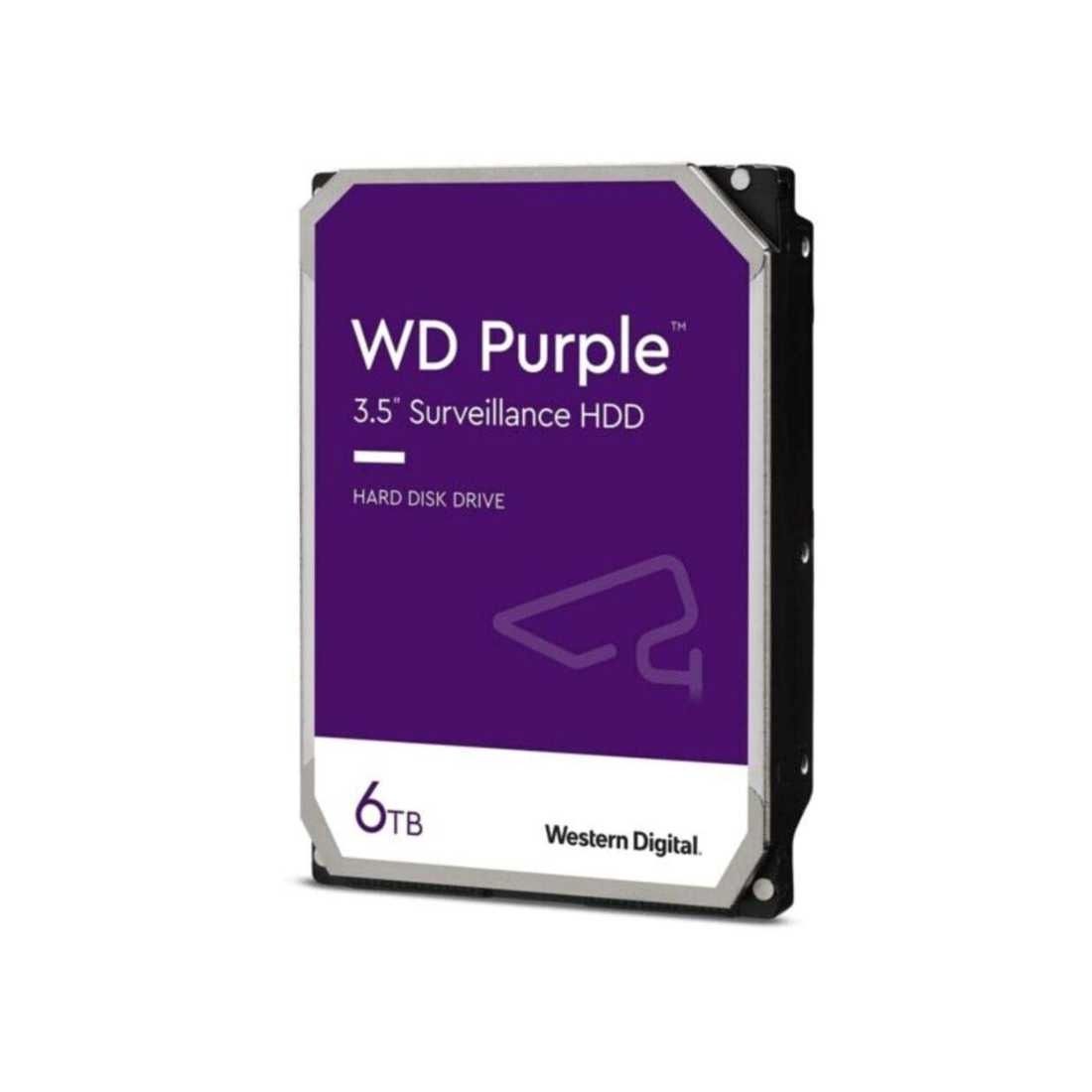 Western Digital 6TB WD Purple Surveillance Internal Hard Drive