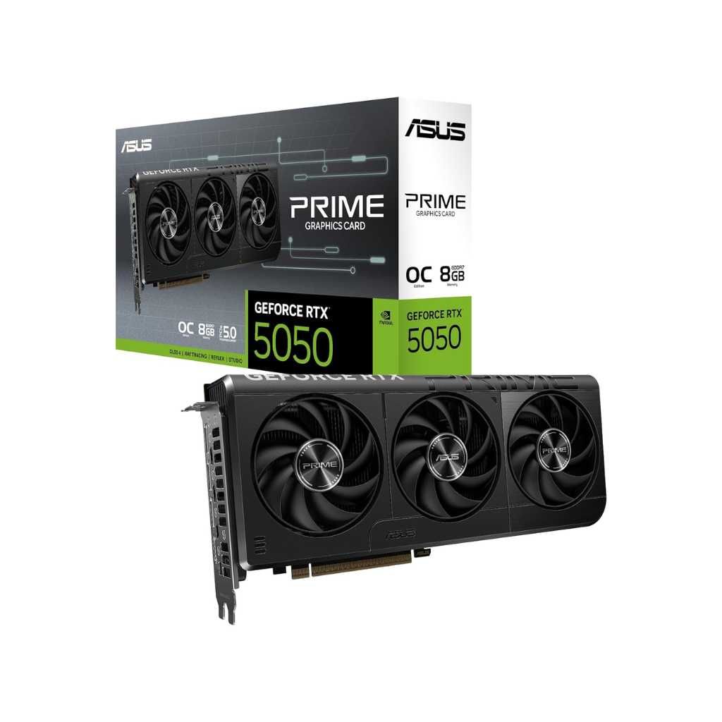 ASUS Prime GeForce RTX 5050 8GB GDDR6 OC Graphics Card