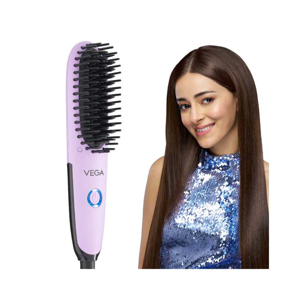 Vega Go Mini Hair Straightener Brush (VHSB-05)