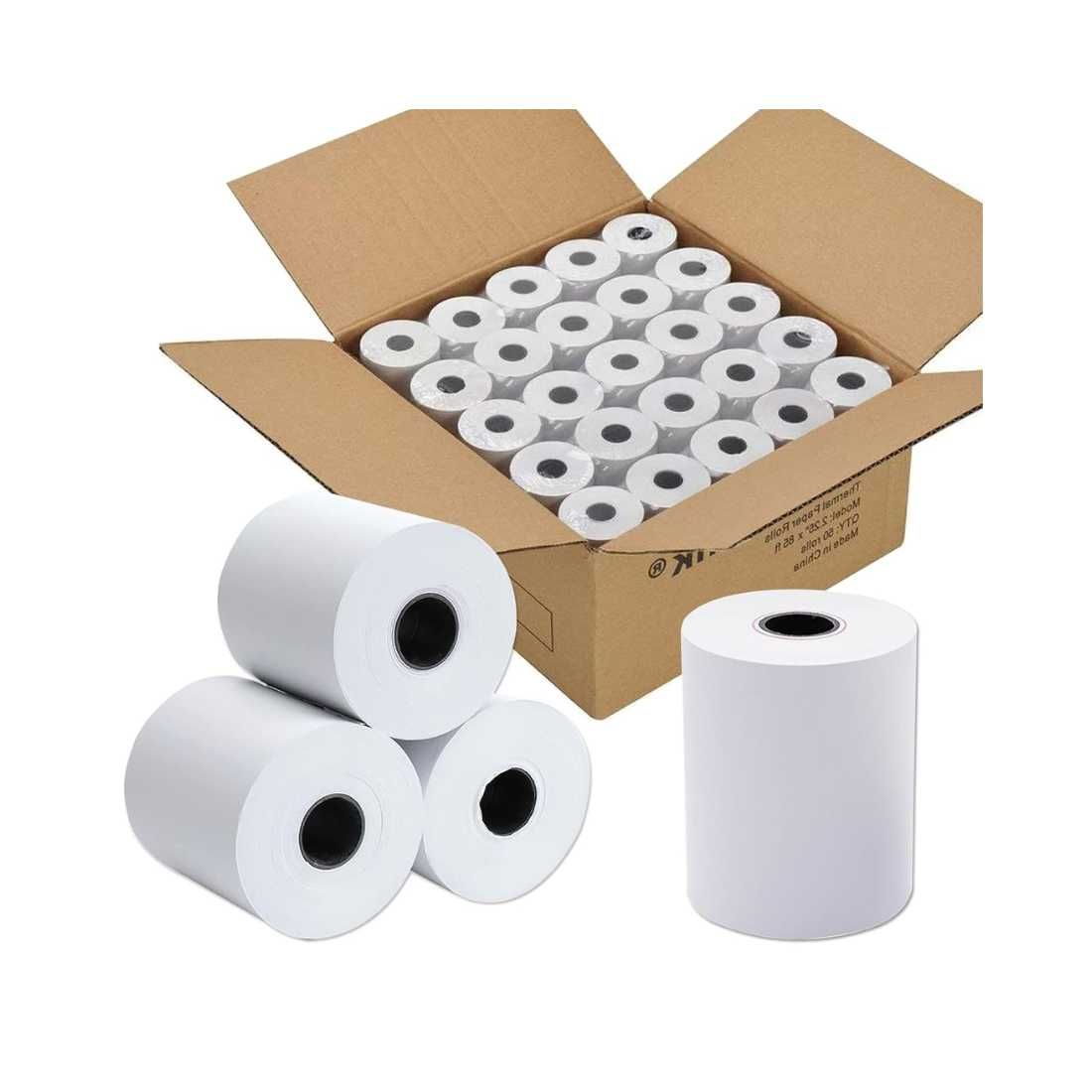 Thermal Roll 79 mm x 45 m – 3 Inch Plain White