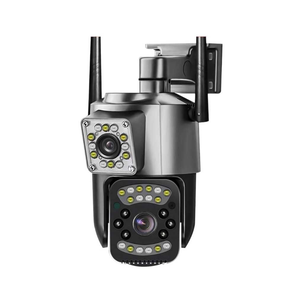 Eyetech 6MP Smart WiFi Dual Lens Outdoor PTZ CCTV Camera