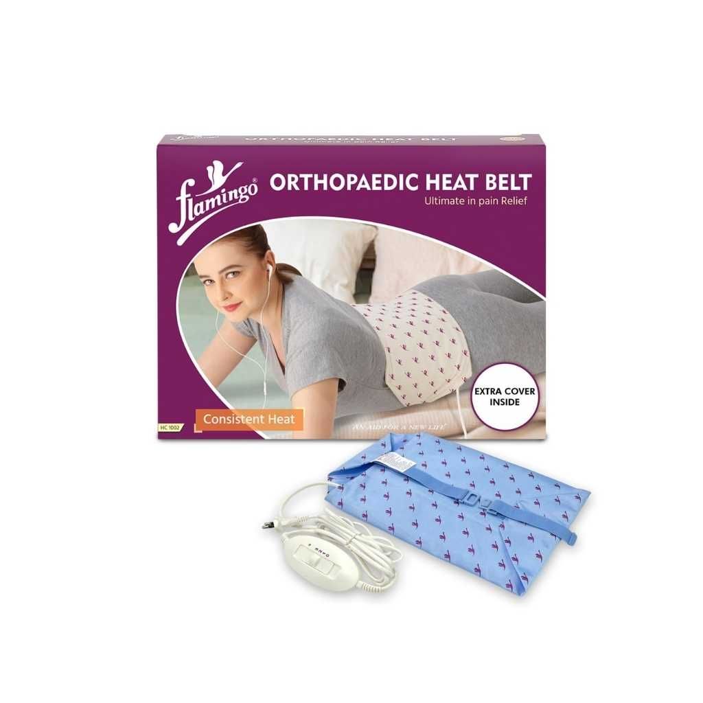 Flamingo Orthopaedic Electric Heating Pad XL Size for Back Pain Relief