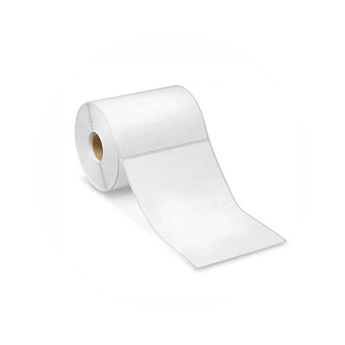 Barcode Textile Tag 50 mm x 75 mm Plain