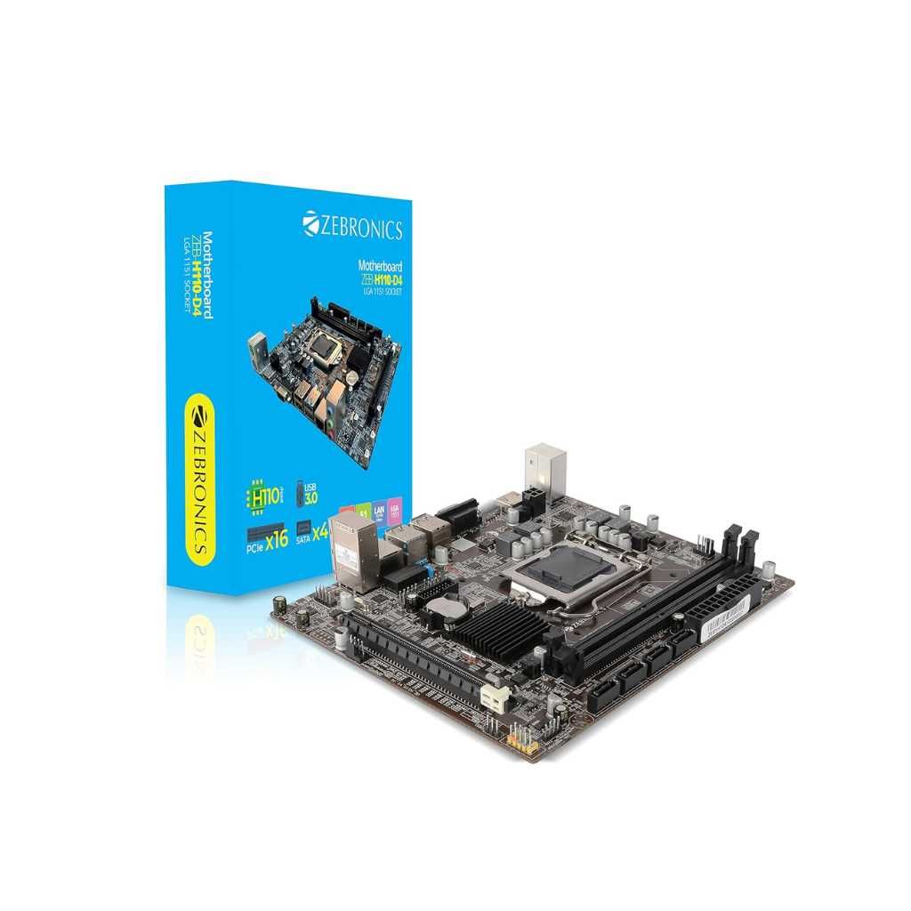 ZEBRONICS Zeb H110-D4 Micro-ATX Motherboard
