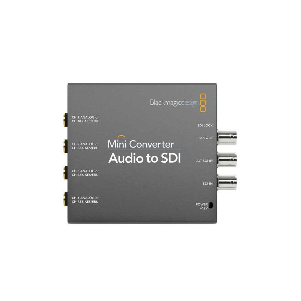 Blackmagic Design Audio to SDI Mini Converter