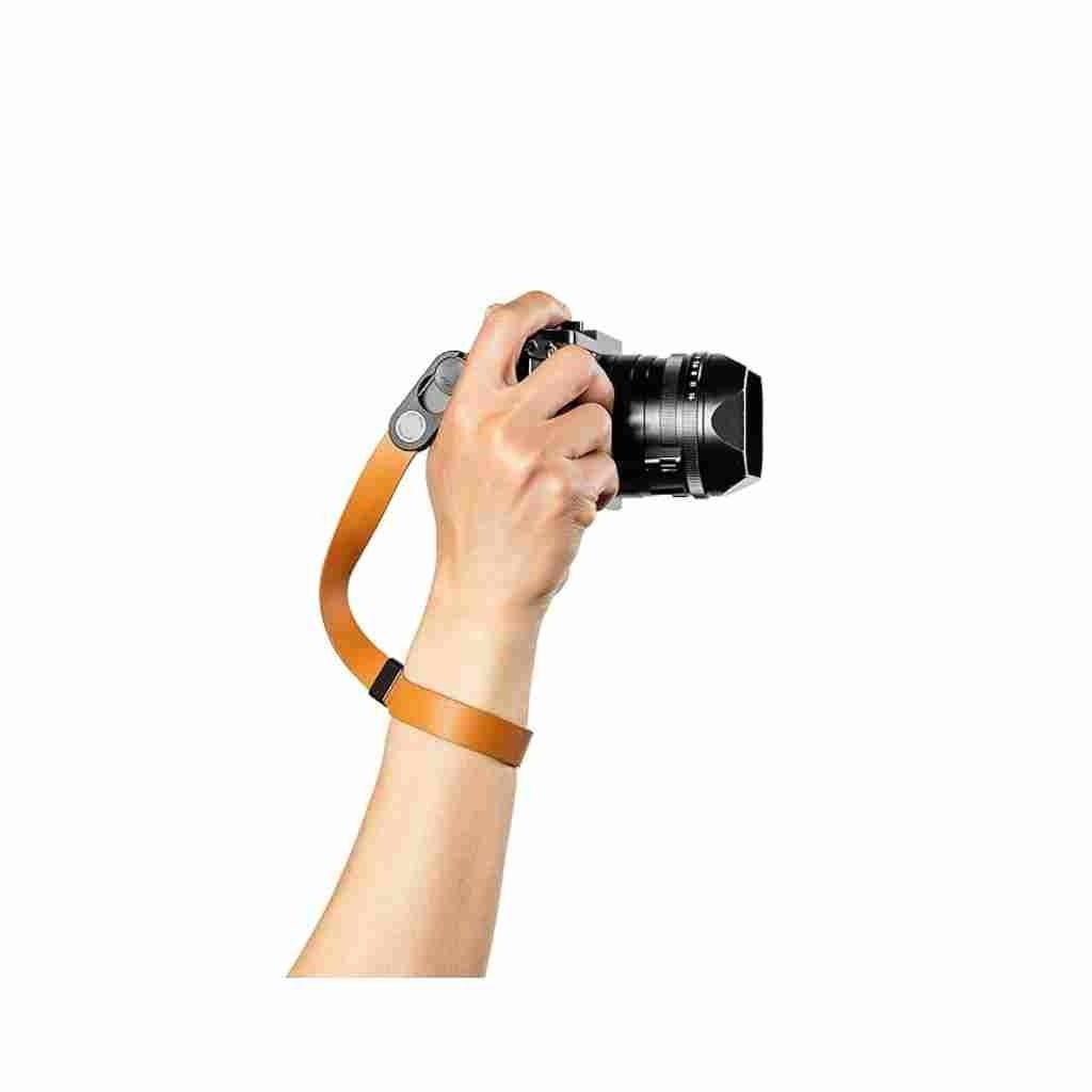 Peak Design Form Cuff Leather Camera Wrist Strap (Amber)