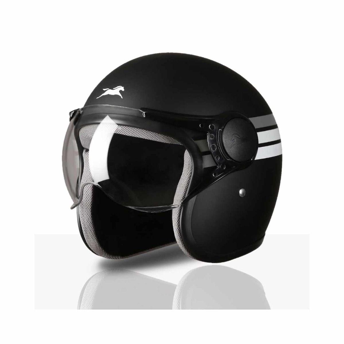 TVS Cruisetown Open Face Helmet with Visor