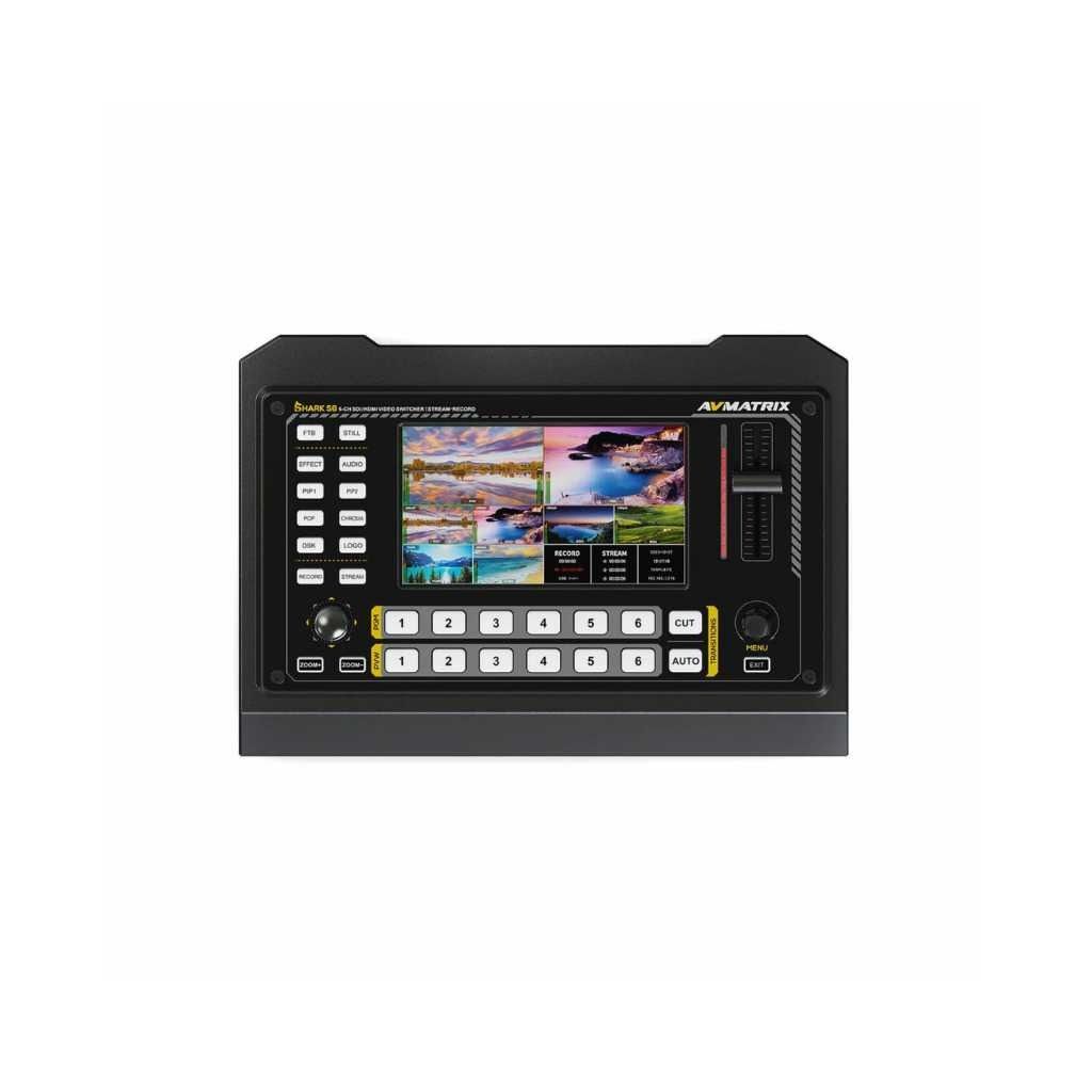 AVMatrix Shark S6 6-Channel HDMI/SDI Video Switcher