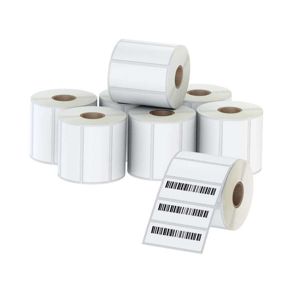 True-Ally 75x25 Direct Thermal (DT) Barcode Label Sticker – 3 x 1 Inches