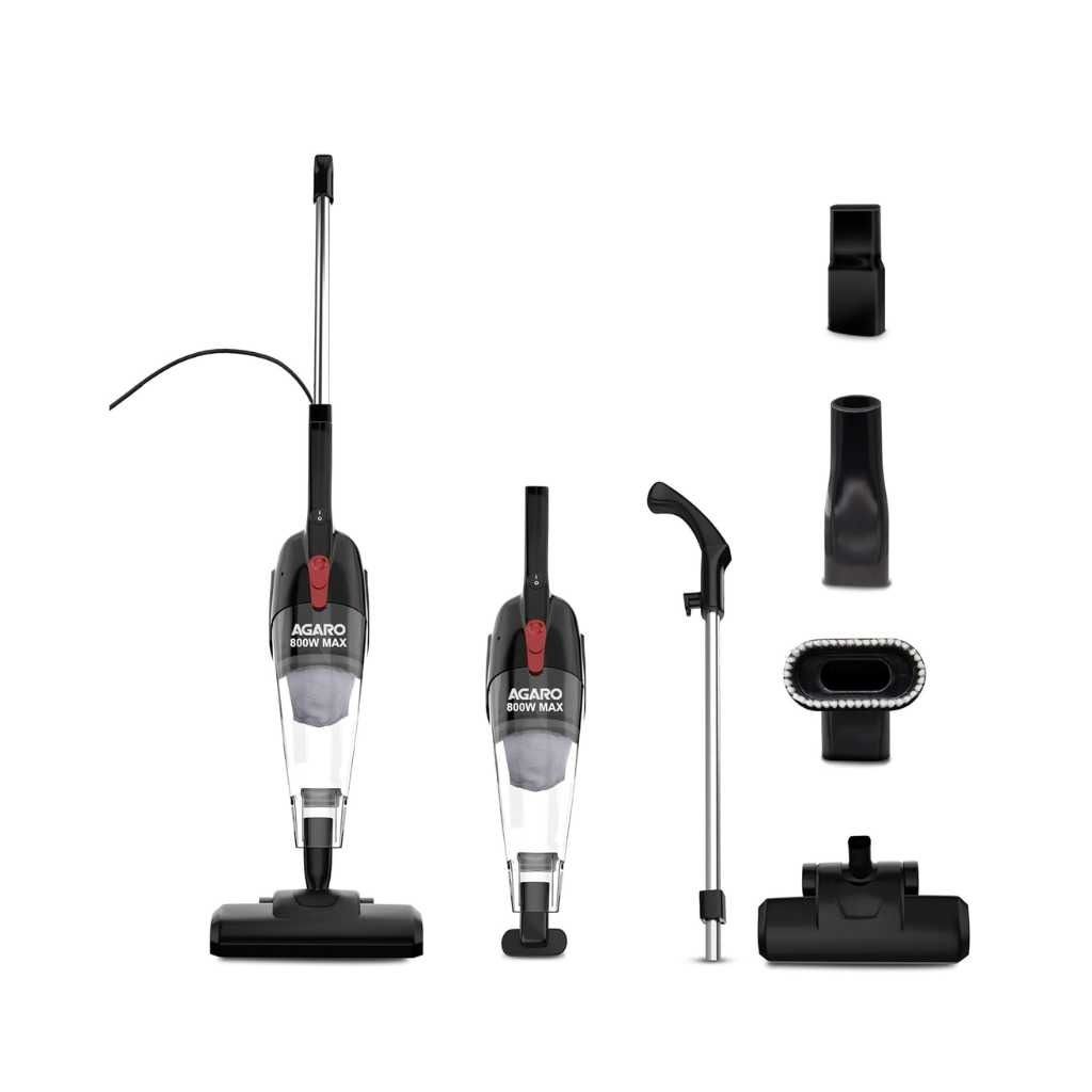 AGARO Regal Plus Upright Vacuum Cleaner, 2-in-1 (Handheld & Stick), 800W