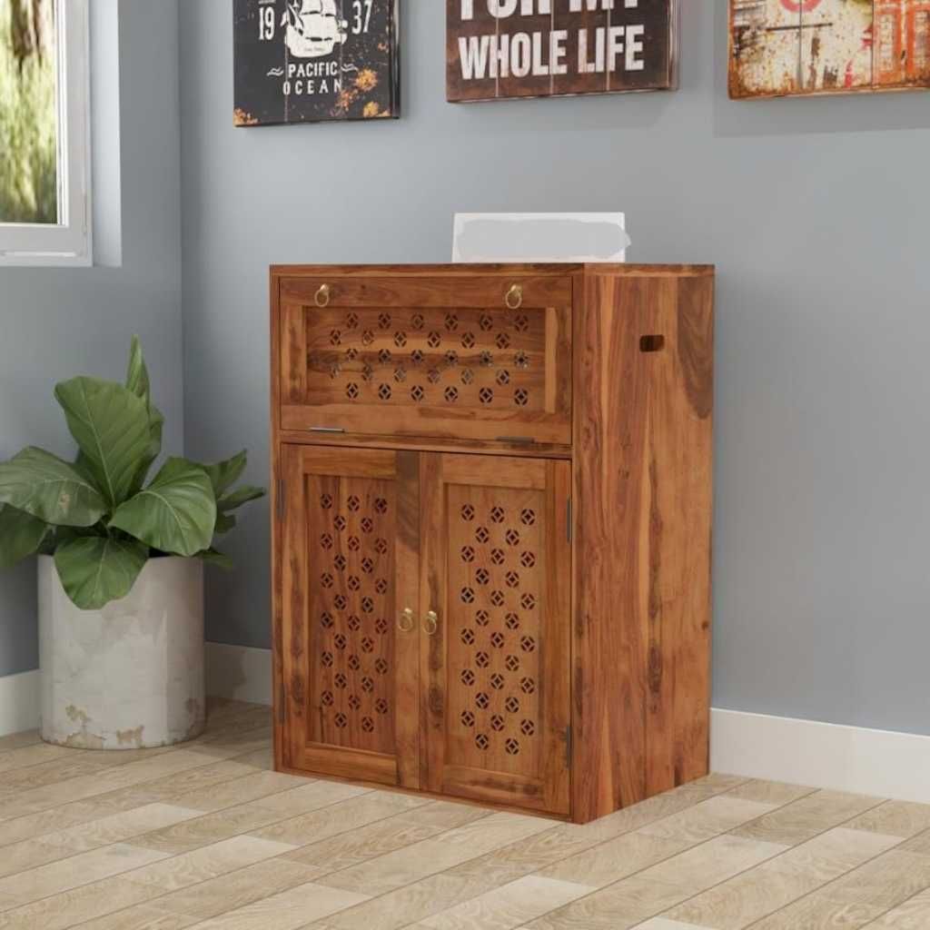RECTART Solid Wooden Inverter Battery Cabinet