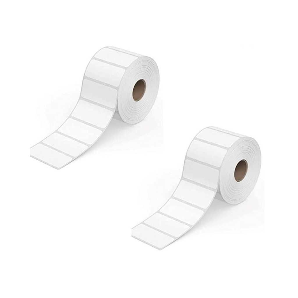 True-Ally 60 × 40 Direct Thermal Barcode Label Sticker – 2.5 × 1.5 Inch, 500 Labels/Roll