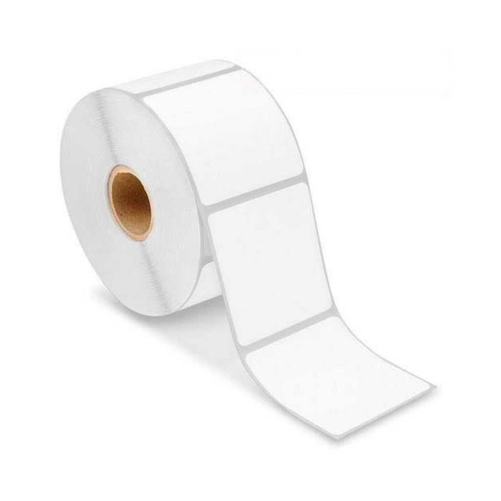 Plain Barcode Labels Stickers 100 × 50 mm (4 × 2 Inch) Self Adhesive – 1000 Labels/Roll
