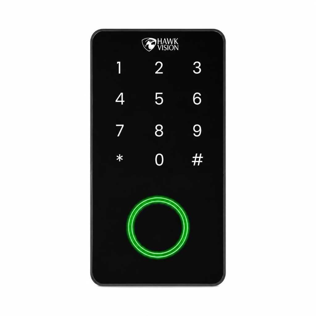 Hawkvision Smart Cabinet Lock with Fingerprint, Password, RFID Card, Bluetooth & App Control