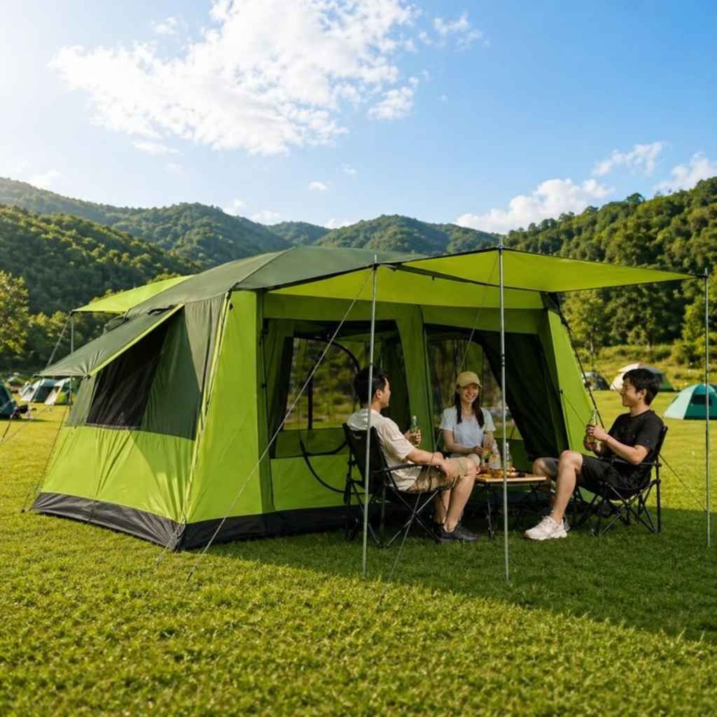 9-12 Person Waterproof Outdoor Dome Camping Tent