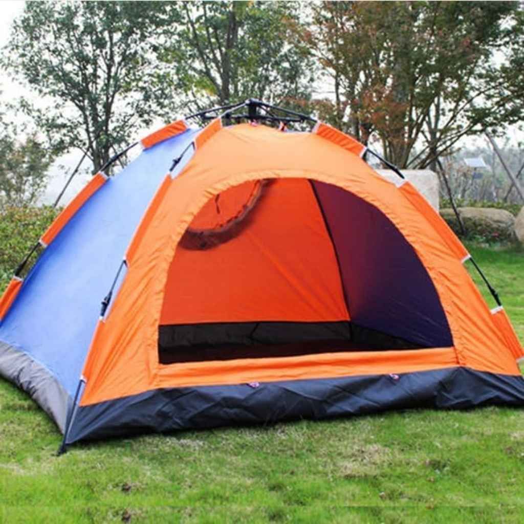 KRISHYAM Polyester Automatic Pop Up Camping Tent