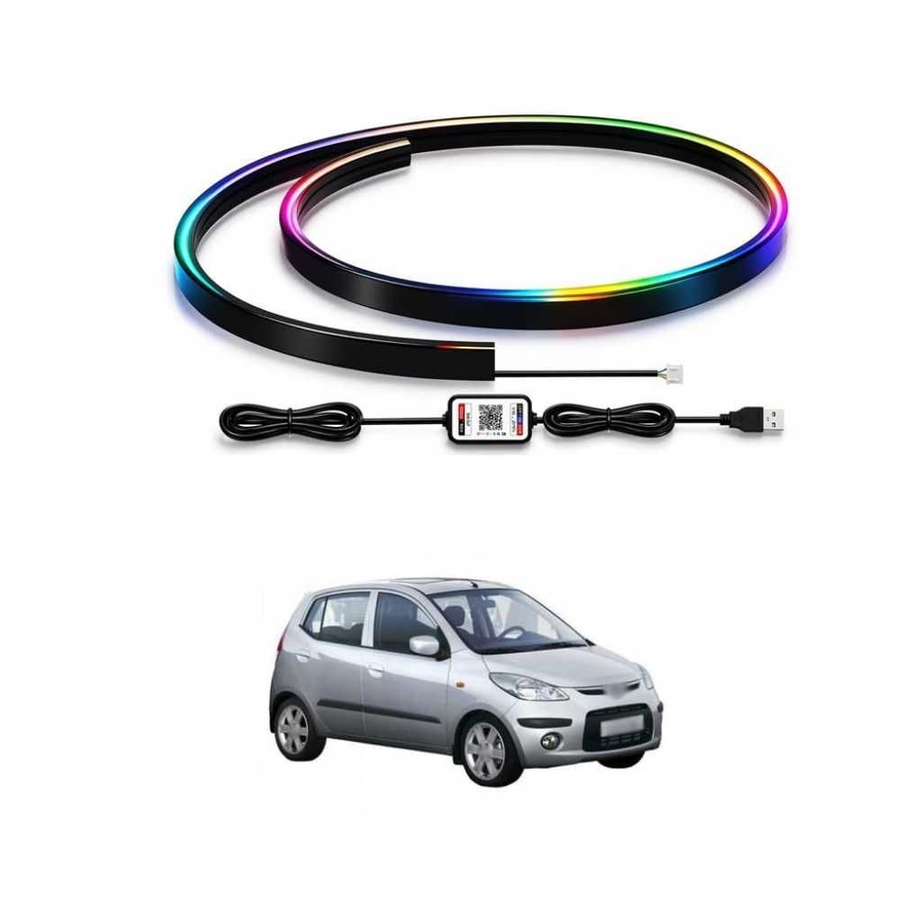Cars RGB LED Ambient Light Strip with App Control