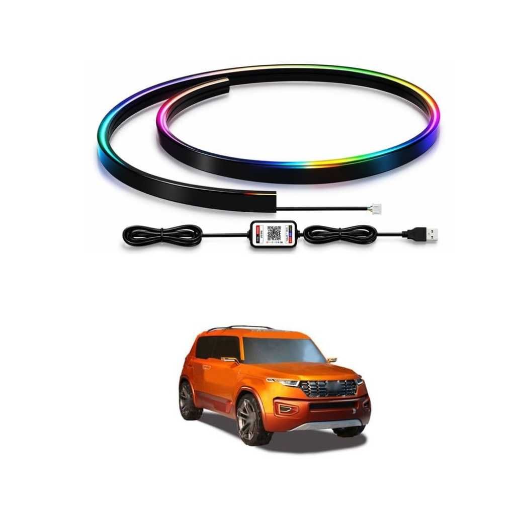 Cars RGB LED Ambient Light Strip with App Control Ge-tz Pri-me