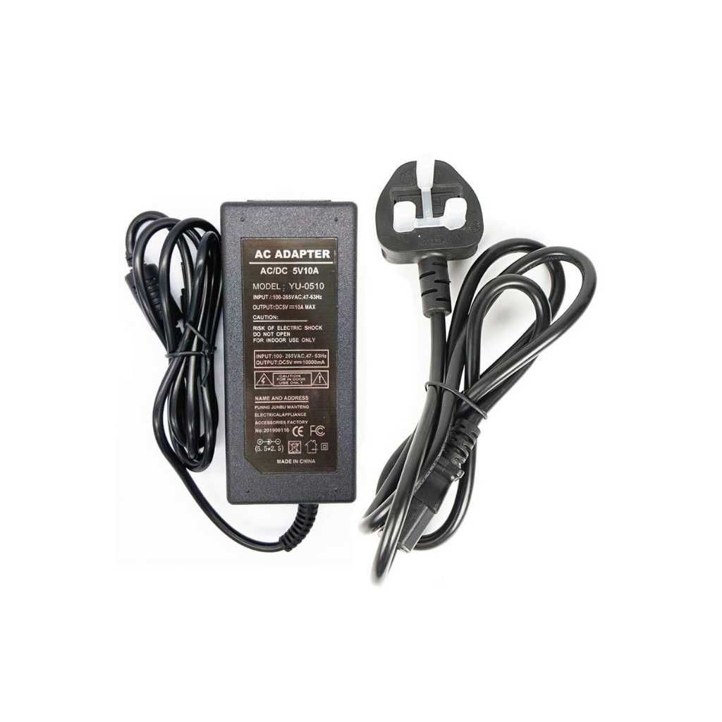 Velain 5V 10A Power Supply Adapter 50W