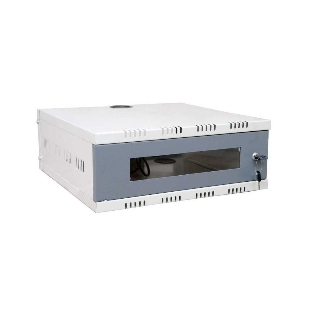 Techking 2U Wall-Mount DVR Rack for CCTV, NVR & Server Equipment