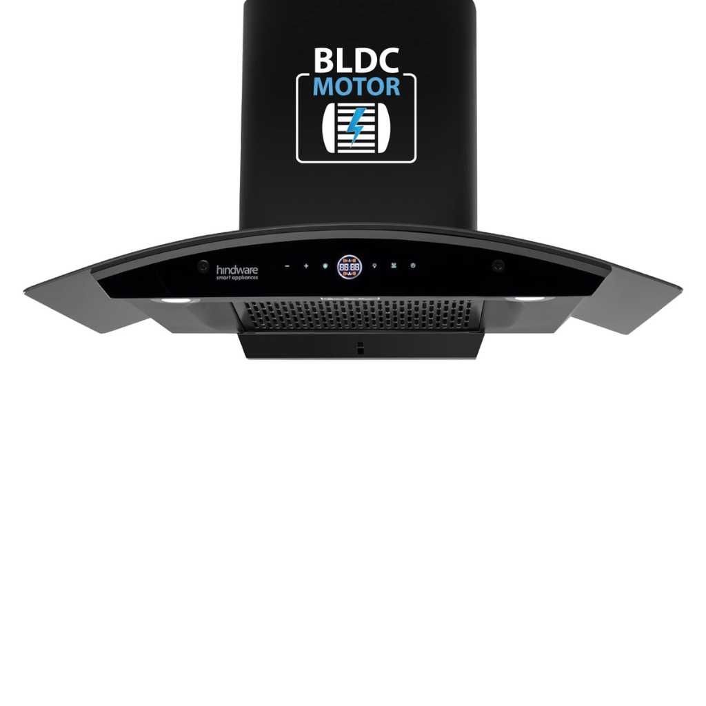 Hindware Smart Appliances Nadia BLDC 75 IN Kitchen Chimney