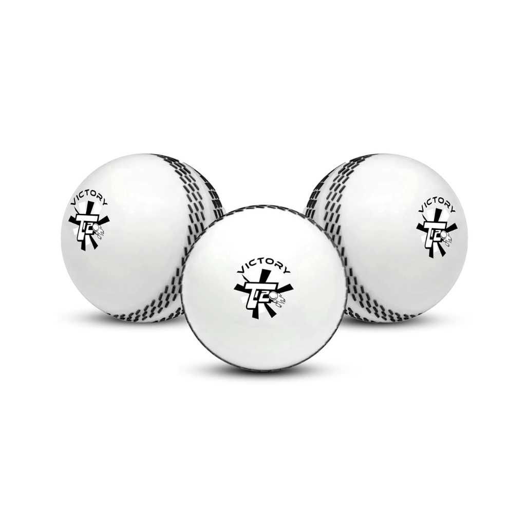 Victory T-20 Synthetic Cricket Ball (White)