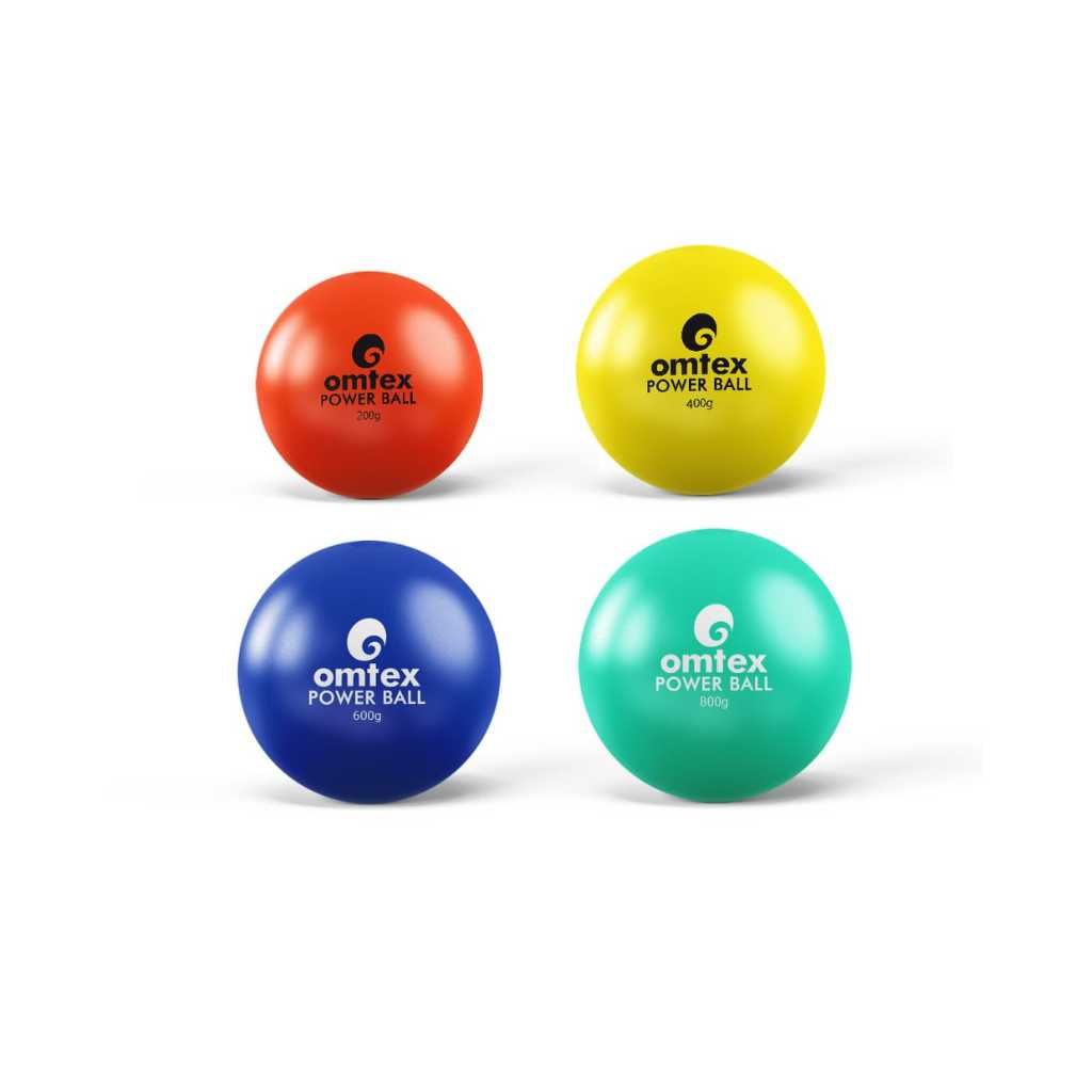 Omtex Power Weighted Training Balls Combo (Set of 4)