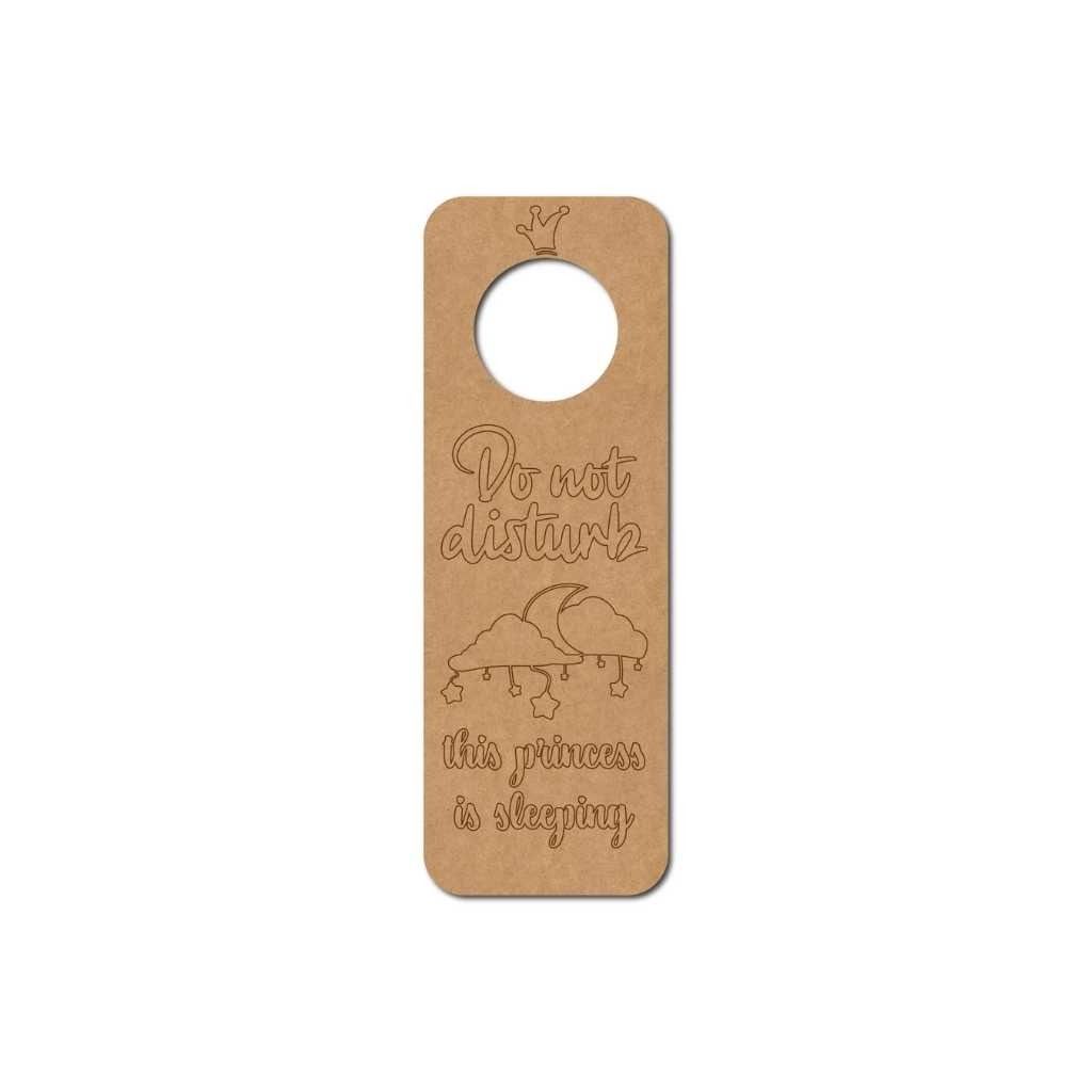 Door Knob Hanger MDF Design 17