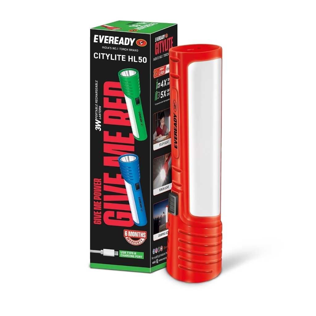 Eveready CITYLITE HL50 Rechargeable LED Emergency Lantern