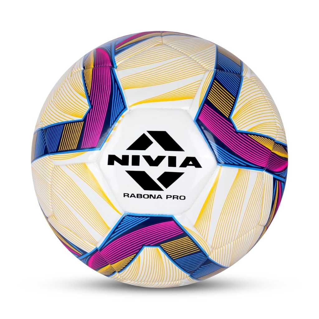 Nivia Rabona TPU Football – Size 4, Multicolor Training Ball