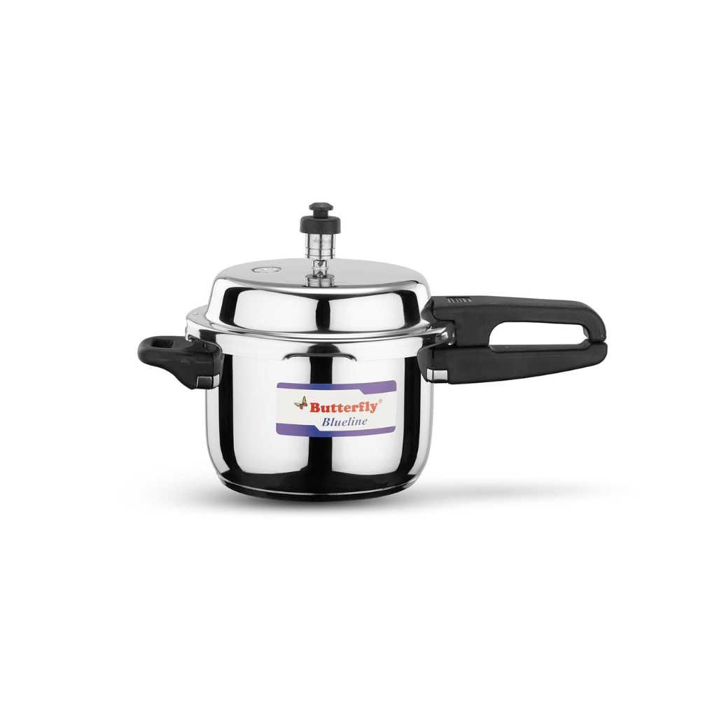 Butterfly Blue Line 3 Litre Stainless Steel Pressure Cooker