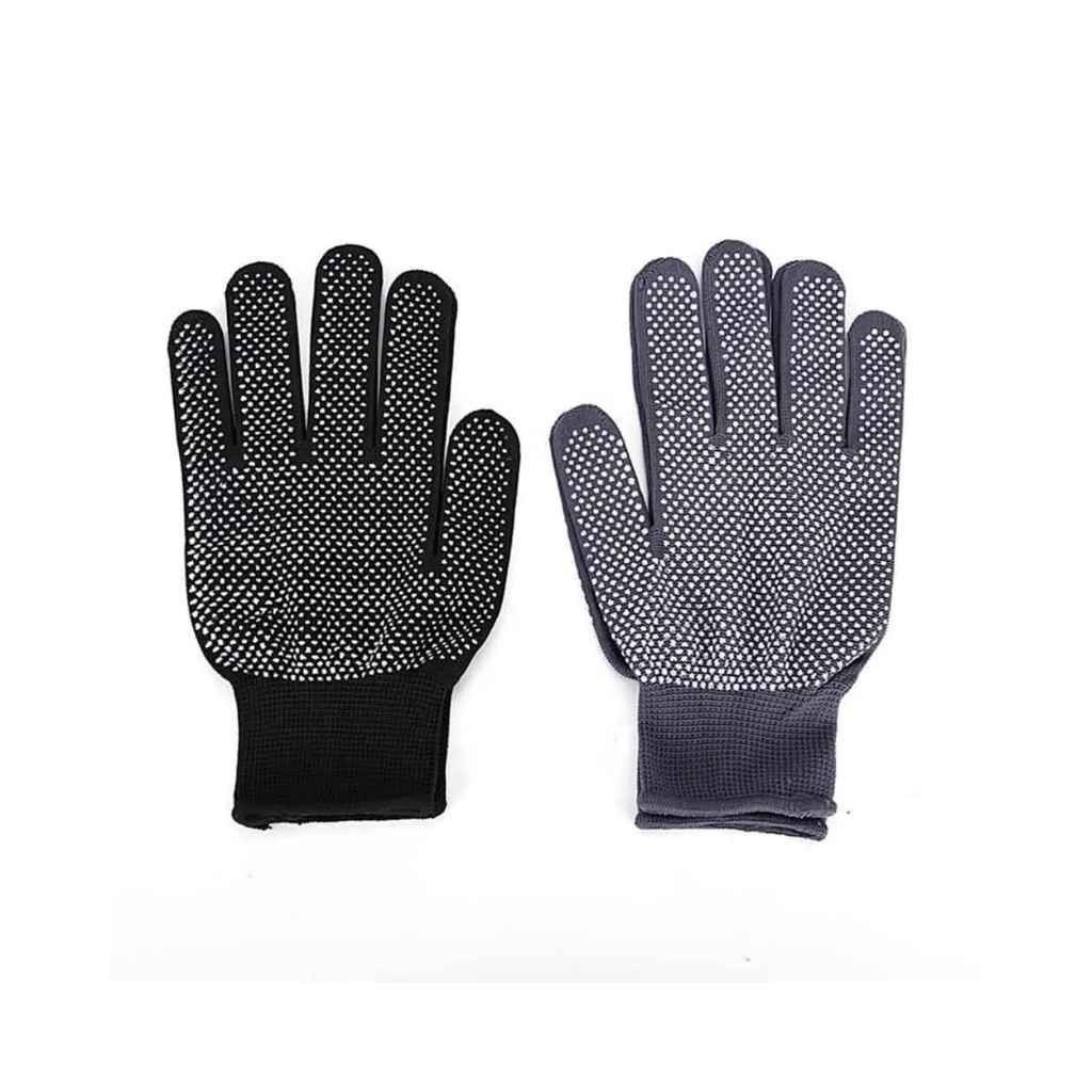 Sports PVC Dotted Cotton Gloves for Cricket Batting & Enhanced Grip