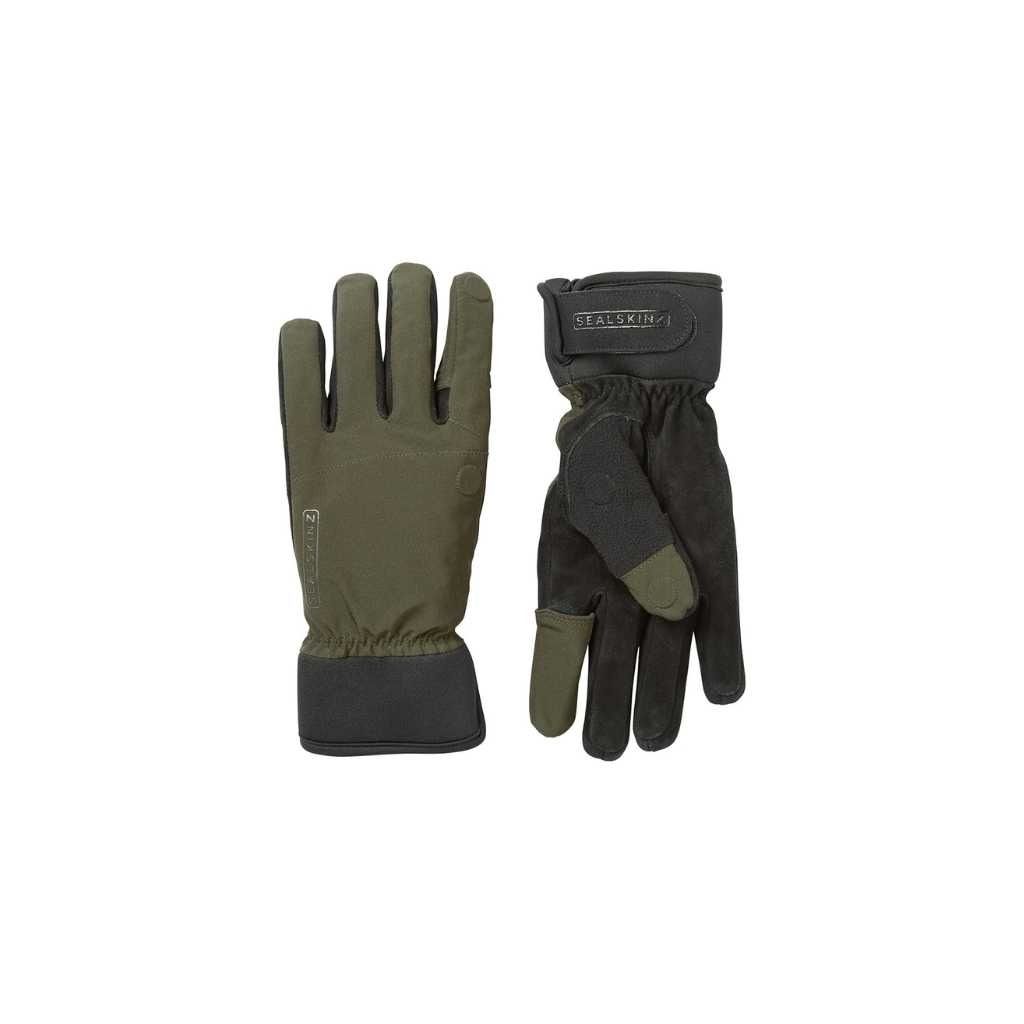 SEALSKINZ Stanford Waterproof All Weather Sporting Glove, Green, L