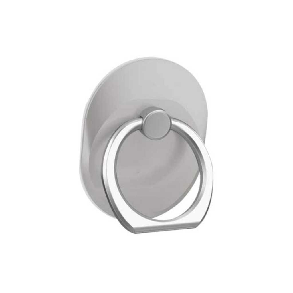 KolorFish Universal Mobile Phone Finger Stand Ring Holder (Silver)
