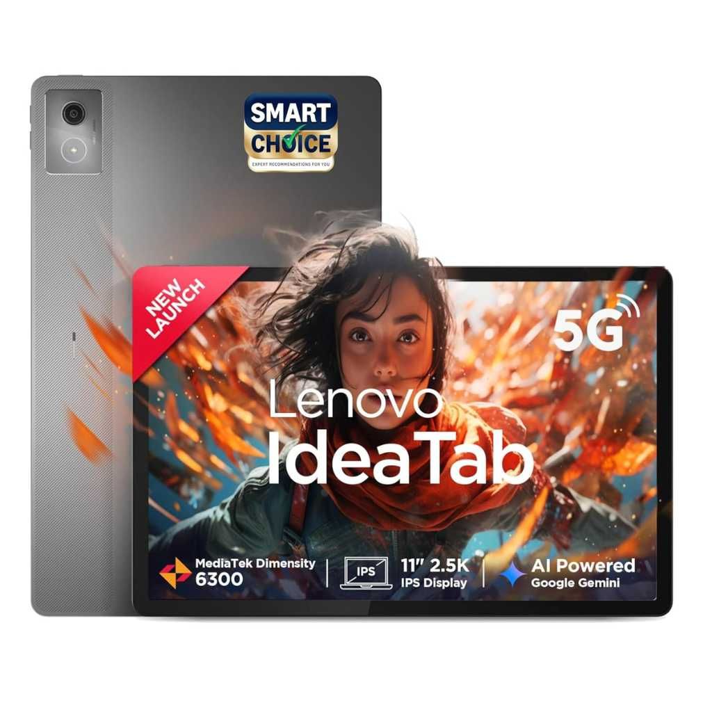 Lenovo Idea Tab Smartchoice 11″ (8GB RAM, 256GB, Wi-Fi + 5G) – Luna Grey
