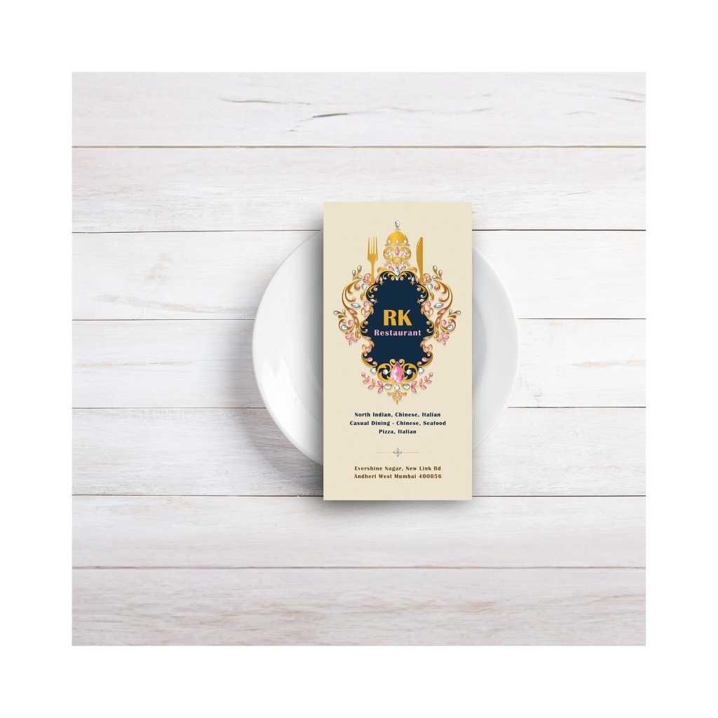 Menu Cards