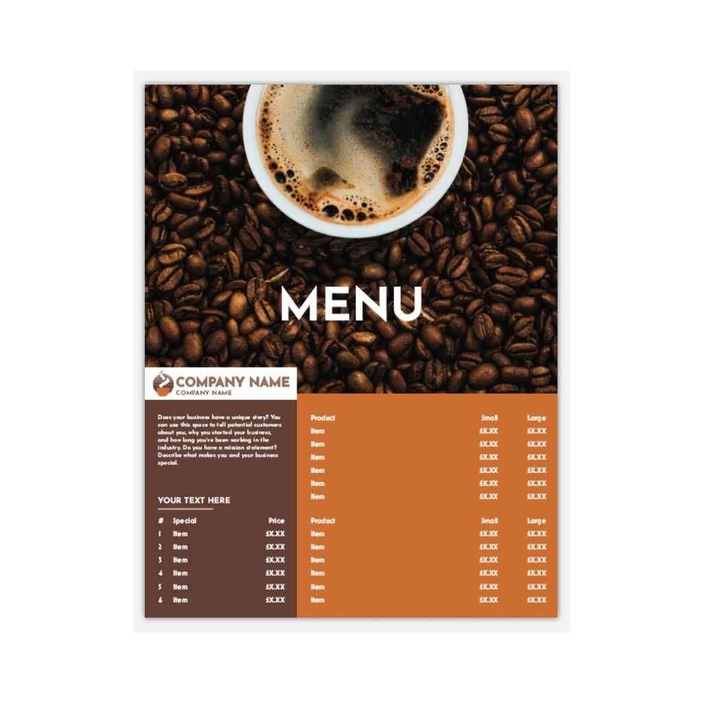 Design Gallery: Menu Cards