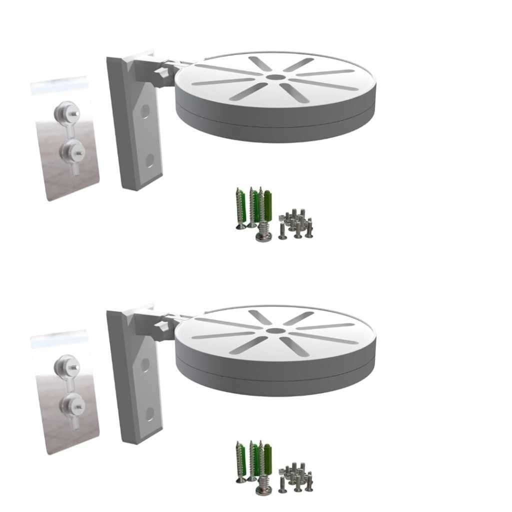 No-Drill WiFi Robot Camera Mount – 360° Adjustable Wall & Ceiling Bracket