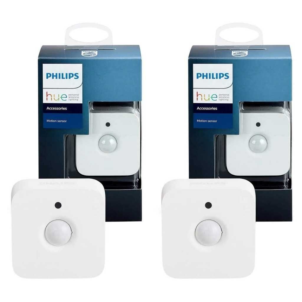 Philips Hue Indoor Smart Motion Sensor 2022 Version – 2 Pack