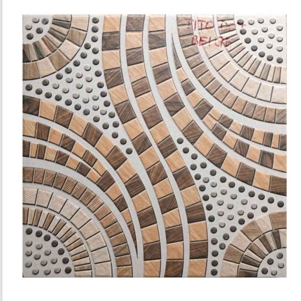 Tito Dot Beige Parking Tile 400 × 400 mm (40 × 40 CM)